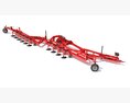 Semi-Mounted Foldable Tine Plough 3D-Modell