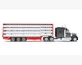 Heavy-Duty Animal Transporter Truck 3D модель