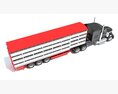 Heavy-Duty Animal Transporter Truck 3D модель