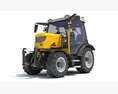 Rigitrac Farm Tractor Modelo 3d argila render