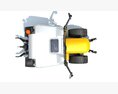 Rigitrac Farm Tractor 3D модель
