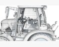 Rigitrac Farm Tractor 3D-Modell
