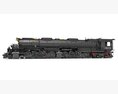 Steam Locomotive Big Boy Train 3D модель