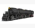 Steam Locomotive Big Boy Train Modelo 3d