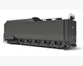 Steam Train Coal Tender Car 3Dモデル