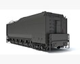 Steam Train Coal Tender Car Modelo 3D