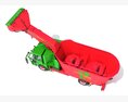 Strautmann Fodder Mixing Wagon 3D-Modell Seitenansicht
