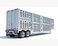 Animal Transporter Trailer 3d model