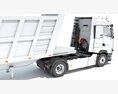 Cab-over Truck With Tipper Trailer Modèle 3d