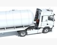 Truck With Fuel Tank Semitrailer 3D-Modell seats