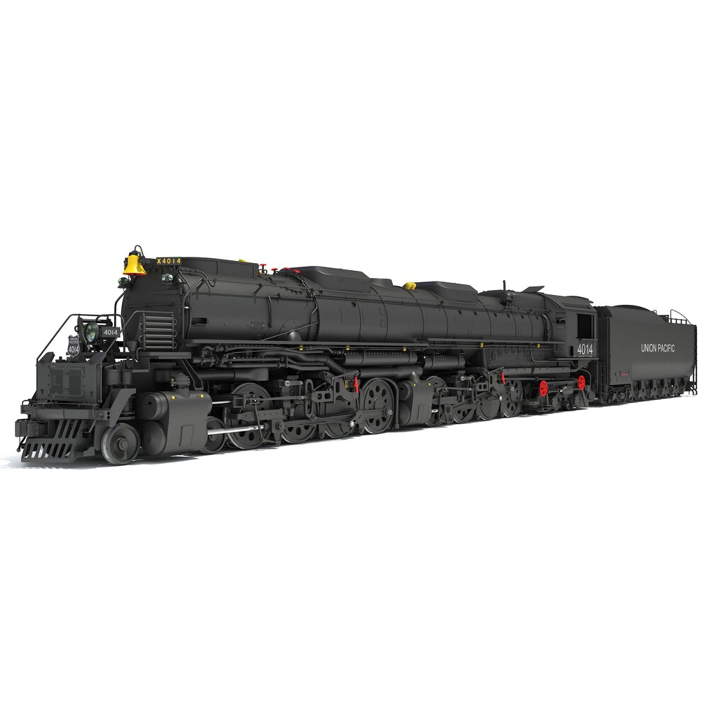 Union Pacific Big Boy Steam Locomotive 4014 3D model