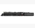 Union Pacific Big Boy Steam Locomotive 4014 3D 모델 