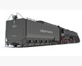 Union Pacific Big Boy Steam Locomotive 4014 Modèle 3d