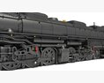 Union Pacific Big Boy Steam Locomotive 4014 3d model