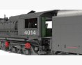Union Pacific Big Boy Steam Locomotive 4014 3d model