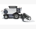 Agricultural Combine For Grain Harvesting 3D-Modell