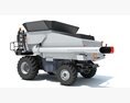 Agricultural Harvester For Crop Collection Modelo 3d wire render