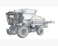 Agricultural Harvester For Crop Collection 3Dモデル