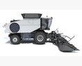 Combine Harvester For Crop Processing 3Dモデル