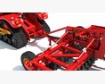 Farm Tractor With Disk Plow Modelo 3D dashboard