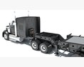 Lowboy Truck Modello 3D dashboard
