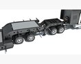 Lowboy Truck Modelo 3D seats