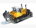 Mining Crawler Dozer Modello 3D