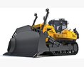 Mining Crawler Dozer Modelo 3d