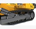 Mining Crawler Dozer Modèle 3d dashboard