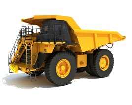 Mining Dump Truck 3D 모델 