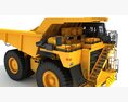 Mining Dump Truck 3D模型 dashboard