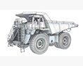 Mining Dump Truck 3d model