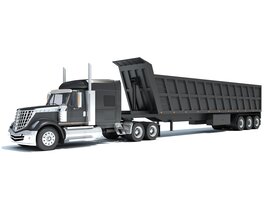Tipper Truck 3D 모델 