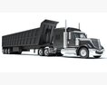Tipper Truck 3D模型 顶视图