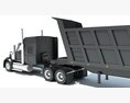 Tipper Truck Modello 3D dashboard