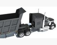 Tipper Truck 3D-Modell seats