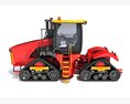Track Tractor 3D 모델  back view