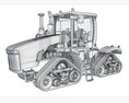 Track Tractor 3D 모델 