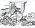 Track Tractor 3D 모델 
