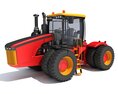 Versatile Wheeled Articulated Tractor 3D модель