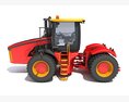 Versatile Wheeled Articulated Tractor 3D 모델  back view