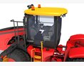 Versatile Wheeled Articulated Tractor 3Dモデル seats