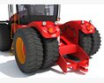 Versatile Wheeled Articulated Tractor Modelo 3d