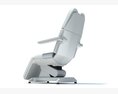 Adjustable White Medical Exam Chair 3Dモデル