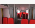 British Passenger Train 3D 모델 