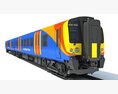 British Passenger Train Modello 3D