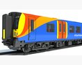 British Passenger Train Modello 3D