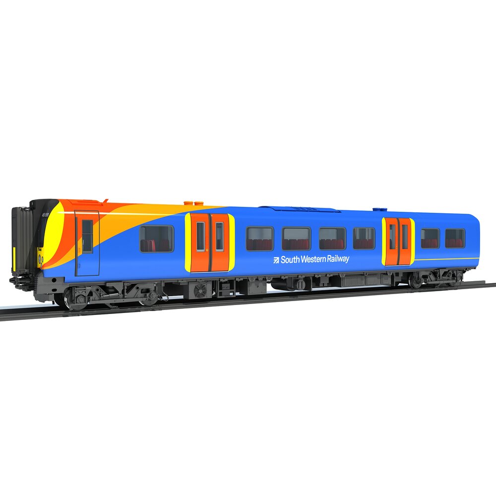 British Train 3D модель