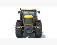 Farm Tractor With Trailer Modèle 3d