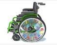 Kids Wheelchair 3D模型